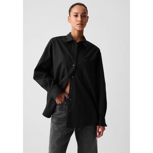 Gap Organic Cotton Poplin Big Shirt - Size XL
